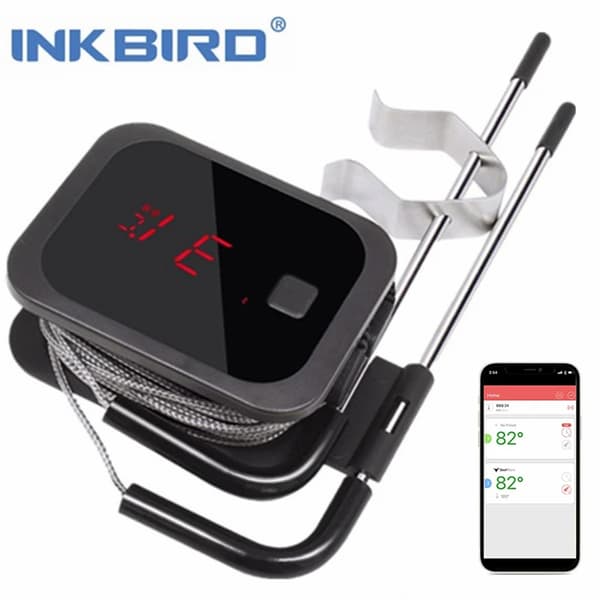 Kötttermometer, Trådlös Anslutning, Flera Prober, IBT-2X Bluetooth