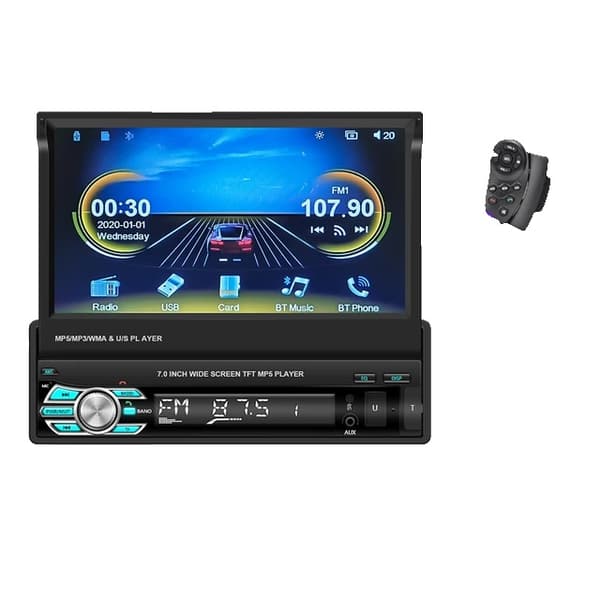 Bil Multimedia Afspiller, 7-tommer Touchscreen, Android Auto Understøttelse, Med Carplay CAM