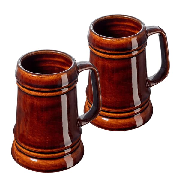 Pint, Stentøj, Ergonomisk Design, Brun