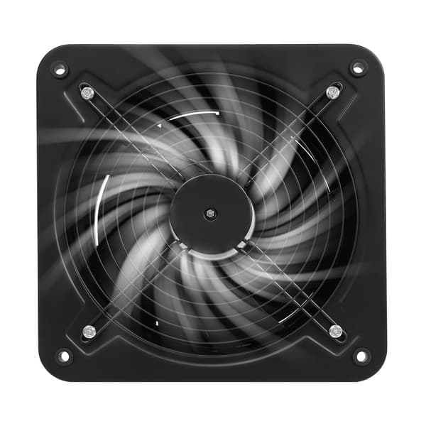 Tungt ventilationsfläkt, 2677 m_/h luftflöde, metallkonstruktion, tyst drift