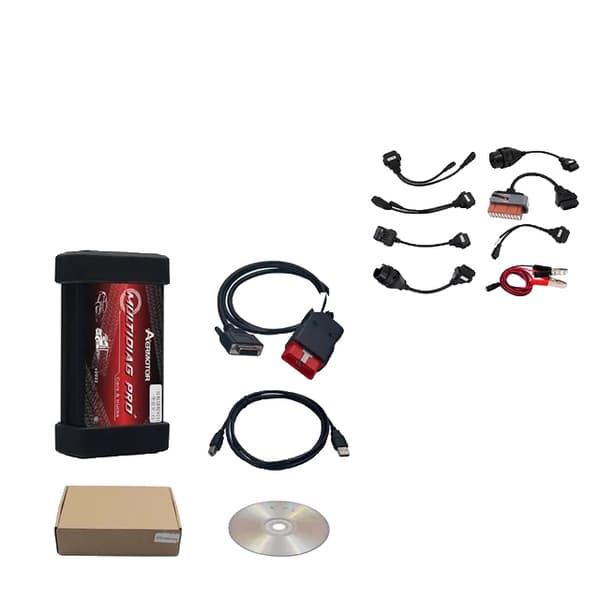 OBD2 Diagnosetool, Multi-Bil Support, Bluetooth Forbindelse, DS V3.0 Bil