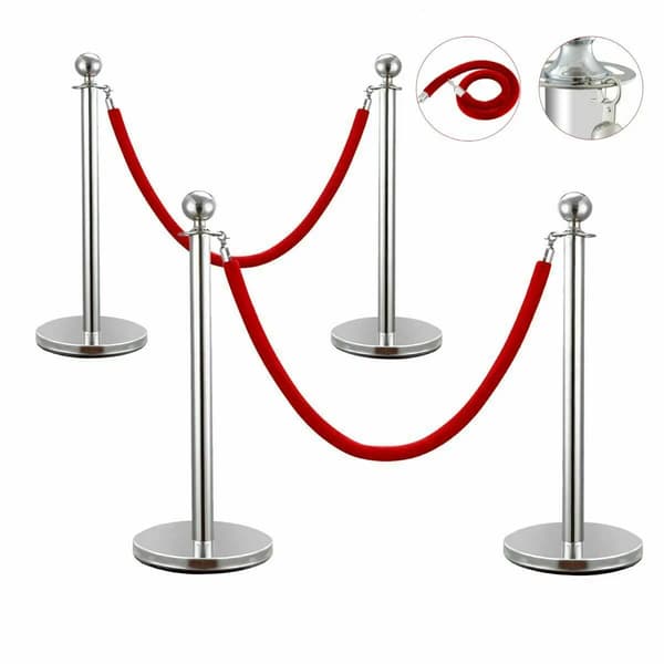 Mængdekontrolbarriere, Holdbar Konstruktion, Elegant Design, D