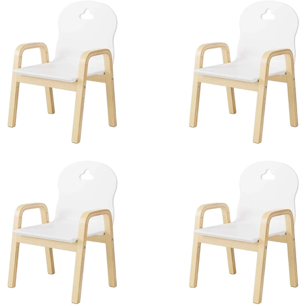 Barnstolar, Justerbar Höjd, Trämaterial