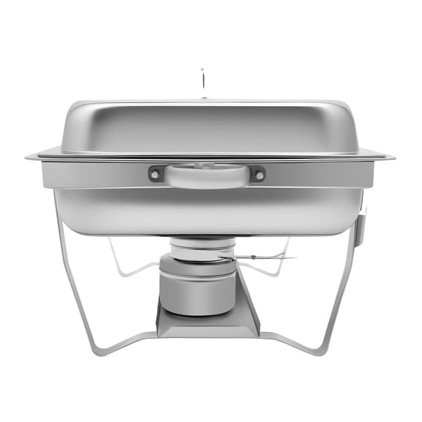 Chafing Dish Buffet Sæt, Rustfrit Stål, 9L Kapacitet, Sølv