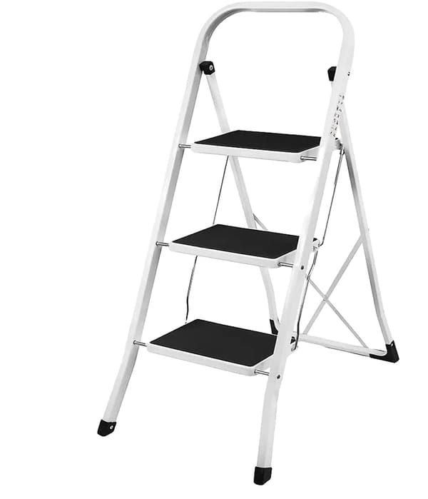 Stegpall, Fällbar Design, Lätt Konstruktion, 3 steg