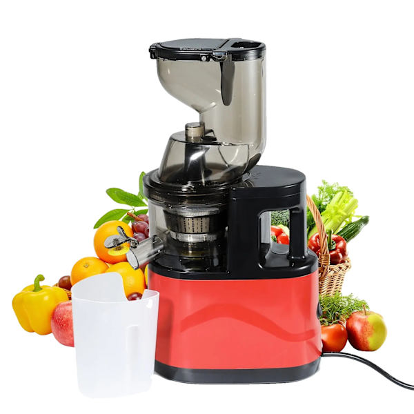 Juicer, Multifunktionelt Design, Stille Drift, Rød, EU