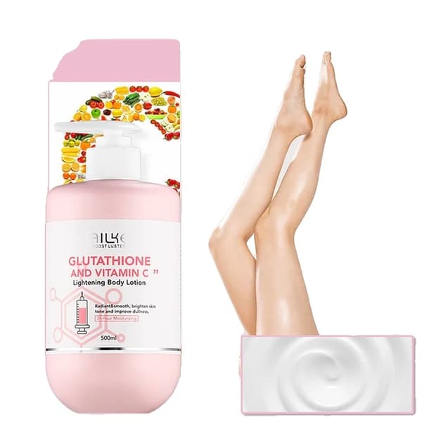 Glutathione- och C-vitaminkit, vitgörande lotion, fuktighetskräm