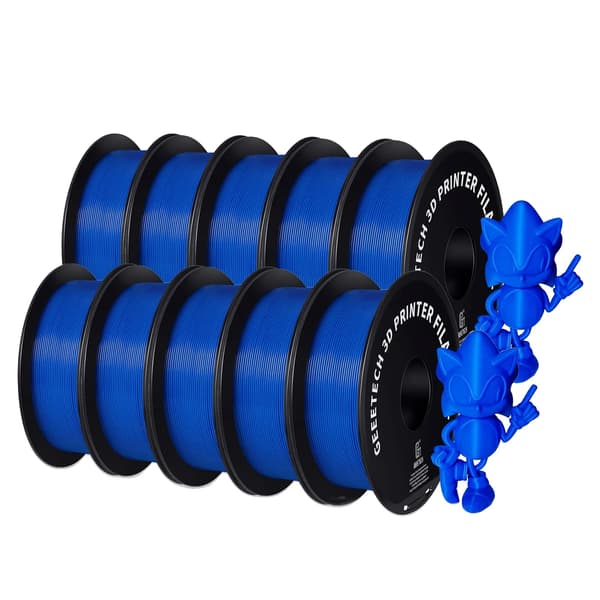 3D Printfilament, 1,75 mm, Ikke-giftig PETG, Blå