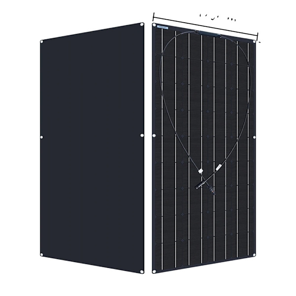 Flexibla solpaneler, hög effektivitet 24%, lätta och portabla,18V 120W 18V 120W 18V 120W