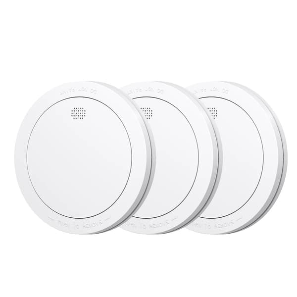 Röklarm, 10 års batteri, trådlöst sammankopplat system, kit 1
