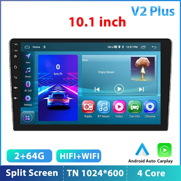 Bilradio, Android 12, GPS