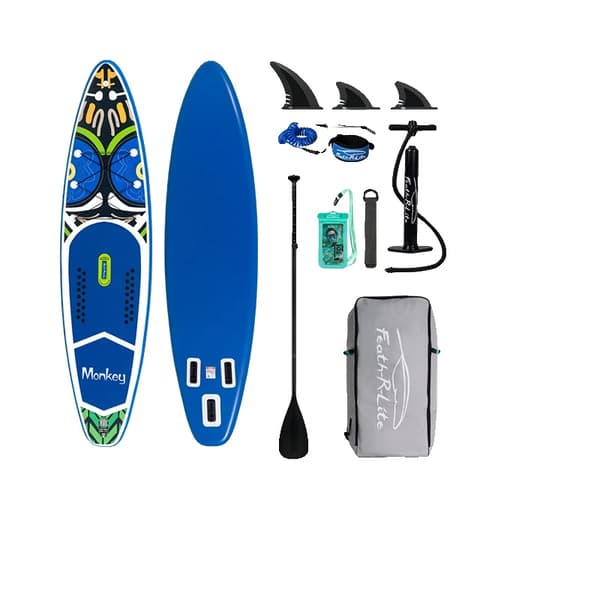 Paddleboard, Hållbar PVC, Hög Viktkapacitet, SUPFR02E
