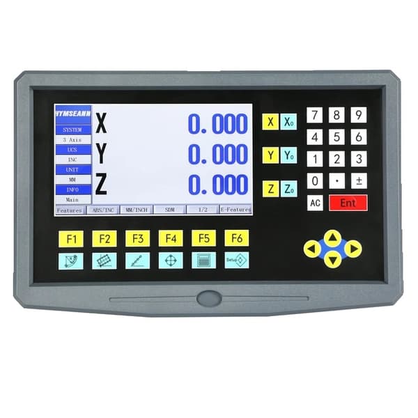 Fræsemaskine, Flersproget LCD DRO, Højpræcist Lineært Skala Encoder, HS800-3