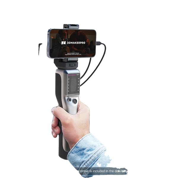 3D Scanner, 0,02 mm Nøjagtighed, Letvægtsdesign, Problemfri Scanning
