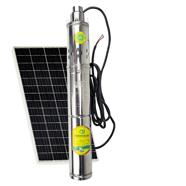 Solcelle Submersible Pumpe, 370W Effekt, 2T/H Flow Rate, DC 24V, 370W 370W DC 24V