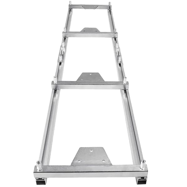 Mølle Skinne System, Aluminiumlegering, Justerbart Design, Forbedret Stabilitet, Sølv, 97x26x6cm
