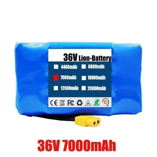 Batteripack, 7000mAh kapacitet, lättviktig design, 7000mAh
