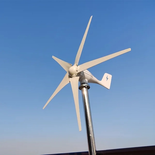Vindkraftverk, Snabb Leverans, Solcells Laddningskontroll, 48V, Gratis MPPT-kontroller, 3000W 5 Blad 48V