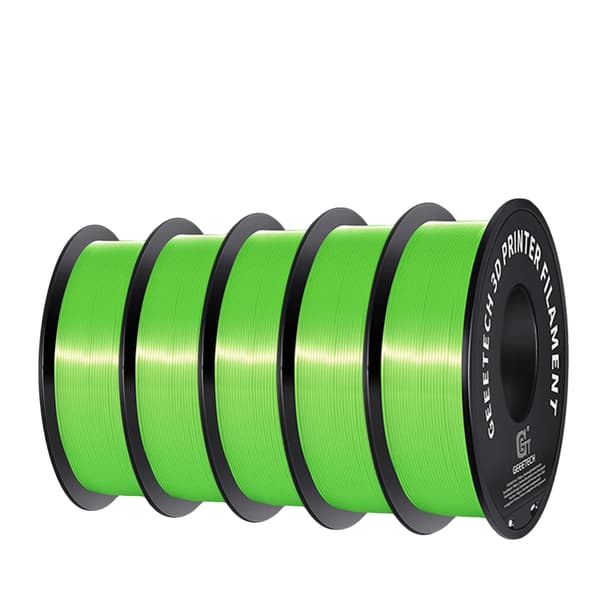 3D Filament, Silk PLA, Miljøvenligt Materiale, grøn