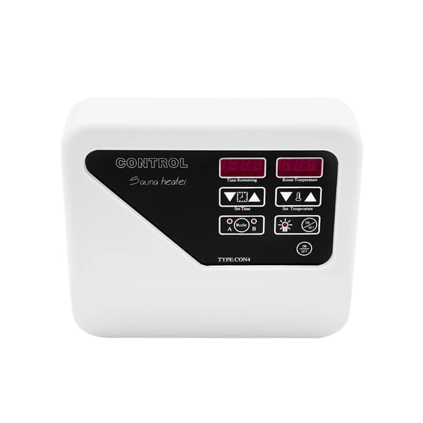 Saunaovn Controller, Digital Termostat, Overophedningsbeskyttelse, HVID