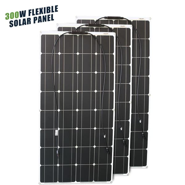Solcelle, Bøjelig, Vandtæt, 300w solpanel