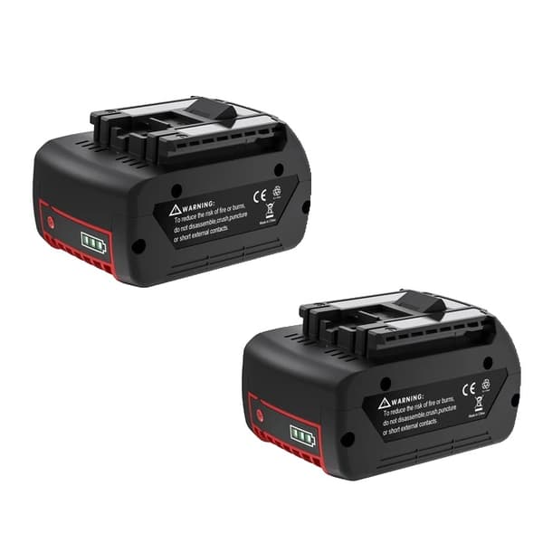 Batteri, 18V, 6000mAh kapacitet, 2 batteri