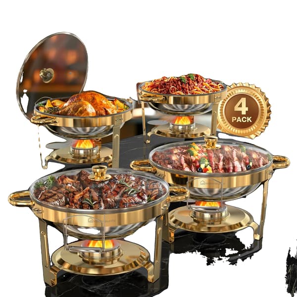 Höyrypannu, ruostumaton teräs, lasikansi, 4PACK