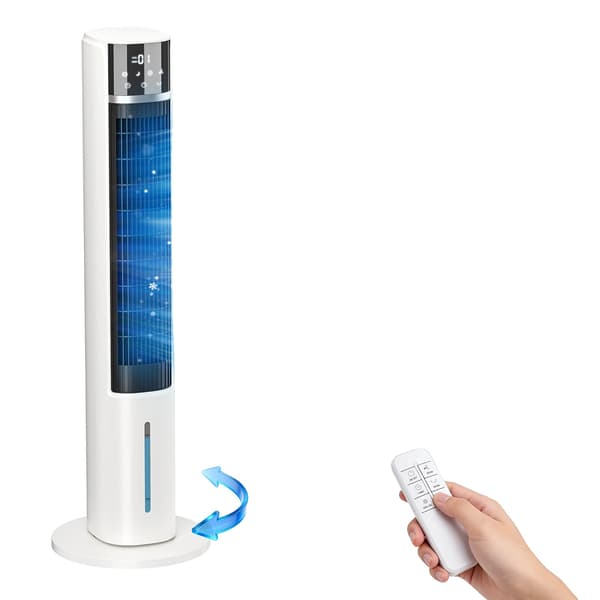 Elektrisk tårnvifte, 4 hastighedsindstillinger, 70° oscillation, EU