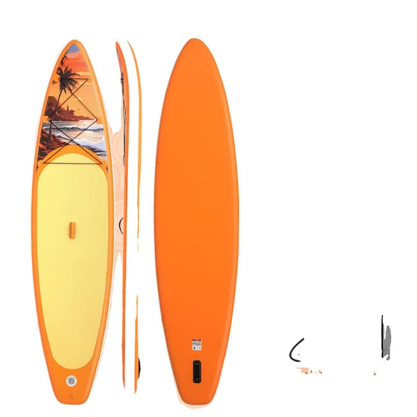 Oppustelig Stand Up Paddle Board, Skridsikker Overflade, Fuld Tilbehørssæt, SUPFW54A(350*84*15CM)