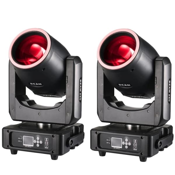 Bevægelseshoved Scene Belysning, DMX512 Kontrol, Flere Farveeffekter, 2 LYS, EU Stik