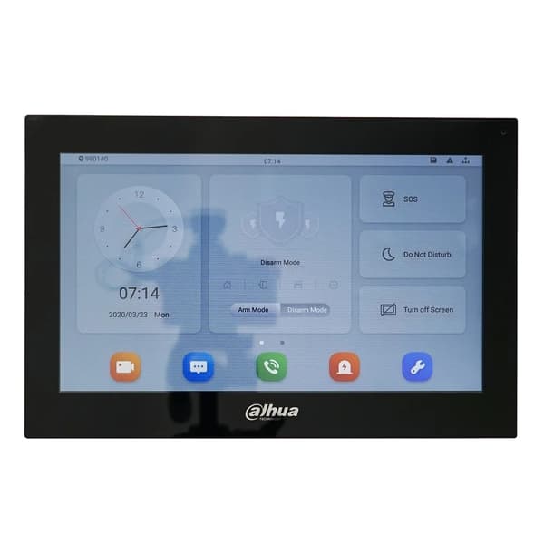Digital Inomhusmonitor, 10-tumsdisplay, Full digital kommunikation