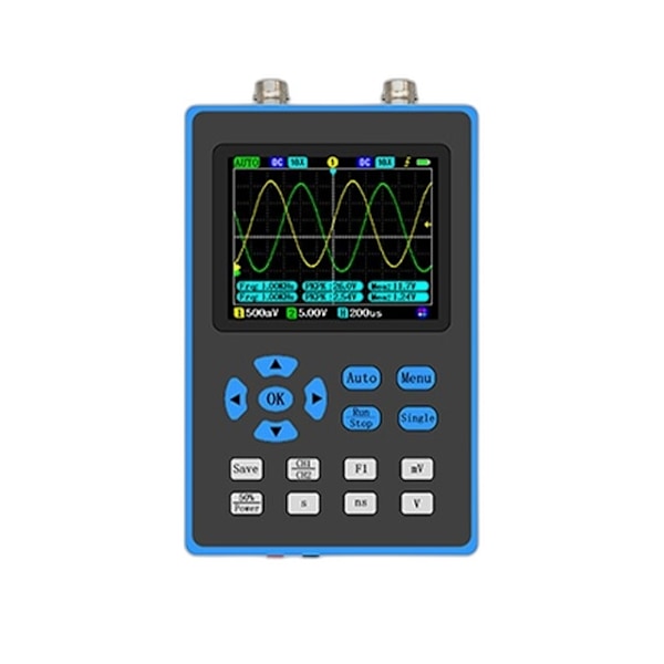 DSO2512G/ET202D Handhållen Digital Oscilloskop - Elektronisk Test, Analog Bandbredd, Vågform Lagring 2 Kanaler DSO2512G