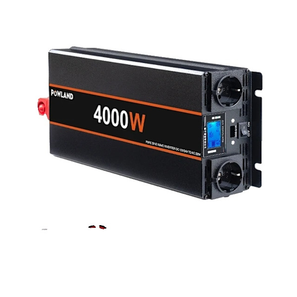 Effektomvandlare, Ren Sinusvåg, Fjärrkontroll, 4000W, 12V, Europa 4000W 4000W