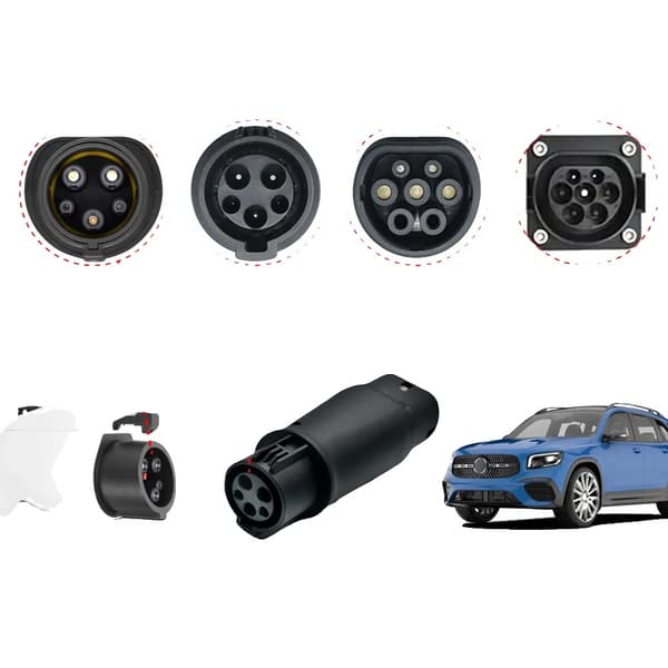EV-laddareadapter, Typ 1 till Typ 2-kompatibilitet, Hög prestanda, 7.2KW Typ1 till Typ2