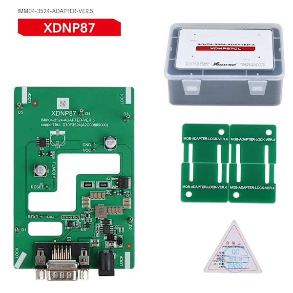 Xhorse MQB48 Adapteri Setti, Ei Juotosta, Yhteensopiva MINI PROG & KEY TOOL PLUS:n kanssa