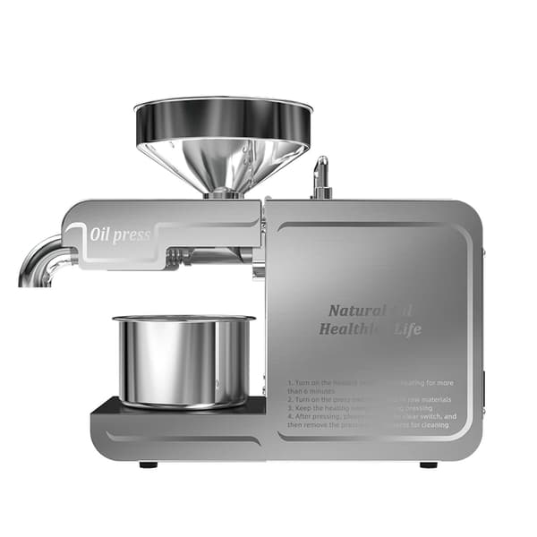 Oljepressmaskin, Temperaturkontroll, Rostfritt Stål Konstruktion, 220V, EU