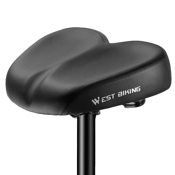 Cykelsæde, Vandtæt, Ergonomisk Design, Sort