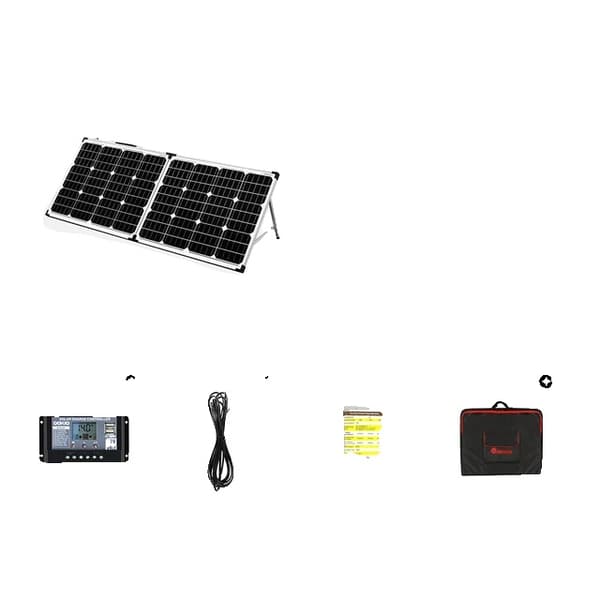 Solpanel, Bærbart Design, Høj Effektivitet, 100W