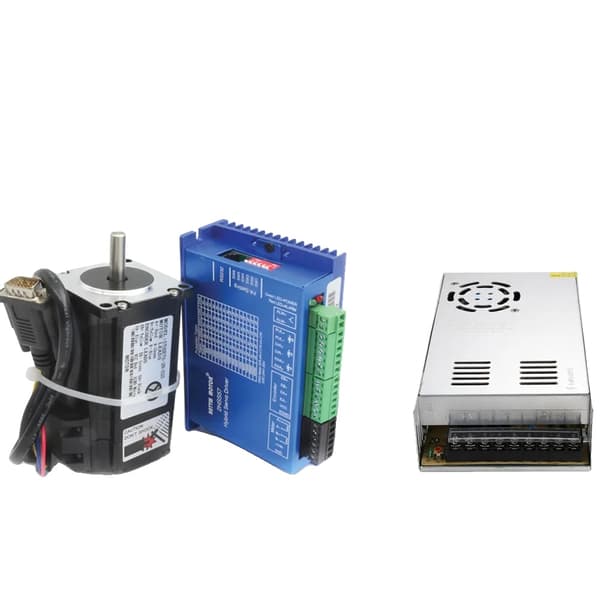 CNC Controller Kit, Nema23 Lukket Sløjfe Servo Motor, HSS57 Driver, Med strømforsyning