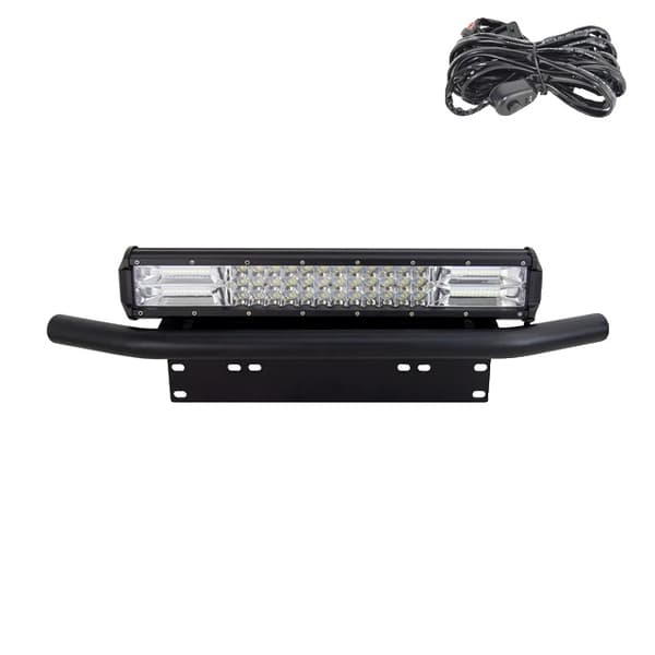 LED-ljusramp, trippelrad, IP67-skydd, 18in n Hållare n Tråd