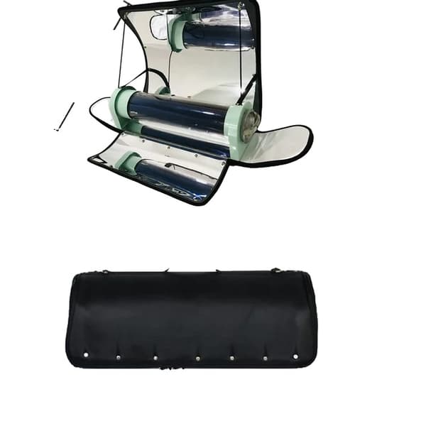 Solcampinggrill, bärbar design, mångsidig ugn, 4,5L