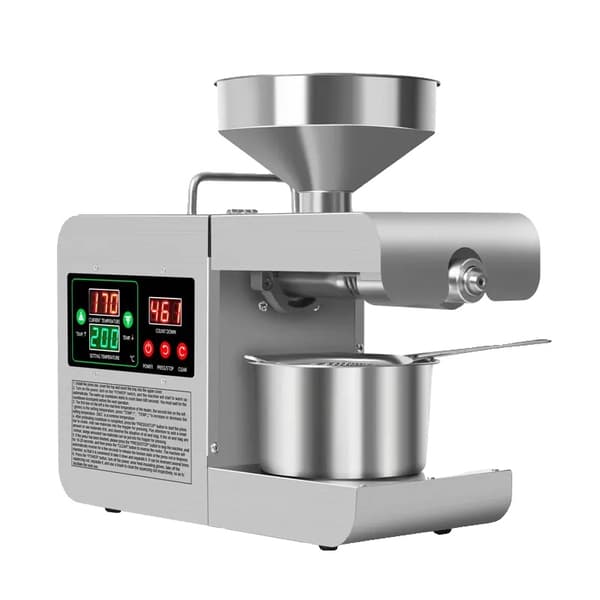 Oliepresser, Koldpressteknologi, Rustfrit Stål Design, X8S-220V, EU