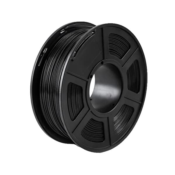 3D-printer filament, polycarbonat, 1 kg spole, PC 1,75 mm Sort