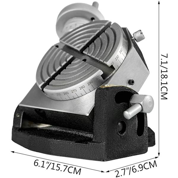 Rotary Table, 4-tums diameter, MT-2 centrumhål, högprecisionsdesign
