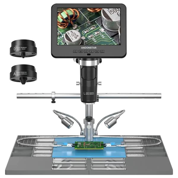 Digitaalinen mikroskooppi, UHD-kuvaus, 2000X suurennus, AD246SM-Plus(7tuumaa), 2000X