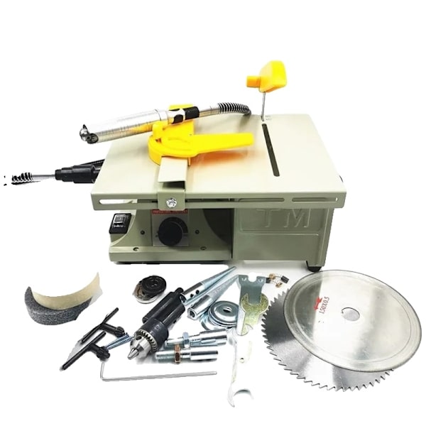 Mini bordsåg, stenpolering, jade-gravering