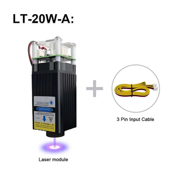 Laser Modul, Hög Skärkraft, Snabb Graveringshastighet, LT-20W-A