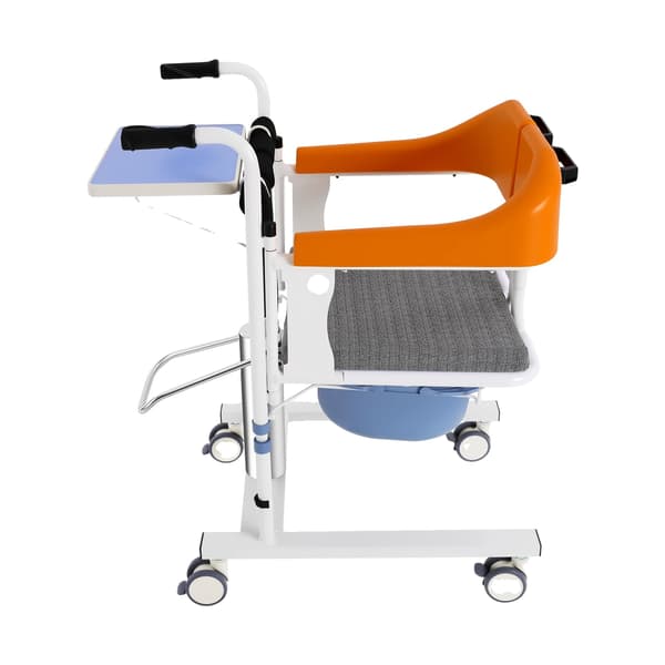 Hydraulisk patientlyft, ergonomisk design, enkel höjdjustering, Orange