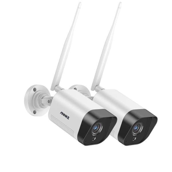 Overvågningskamera, 3MP opløsning, natvision op til 30 meter, 4PCS Kamera Kit
