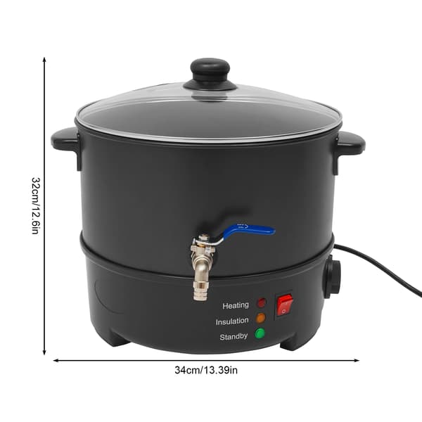 Vaxsmältare, 1000W effekt, justerbar temperatur 50-100°C,8L
